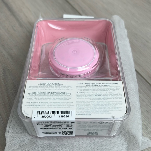 NEW & Sealed FOREO Bear Mini Pearl Pink - Picture 3 of 5